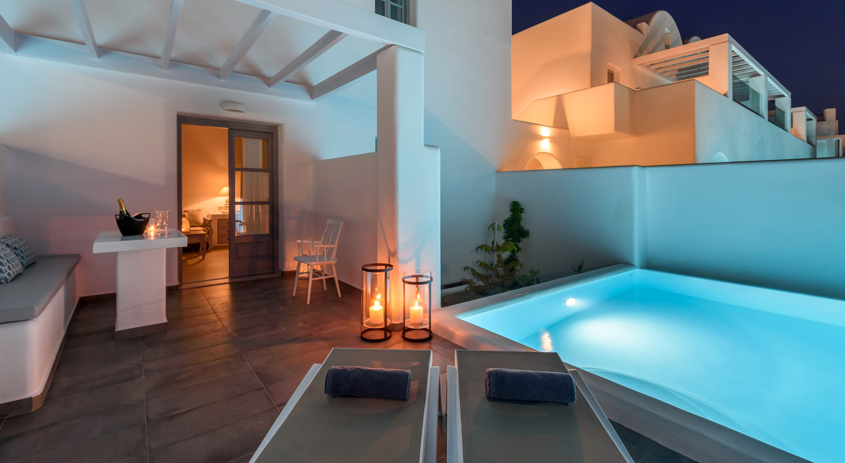 Santorini Hotels With Private Pool Antoperla Santorini